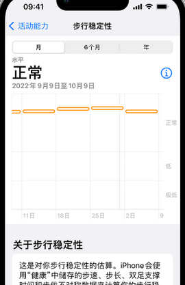 襄垣iPhone手机维修如何在iPhone开启'步行稳定性通知'