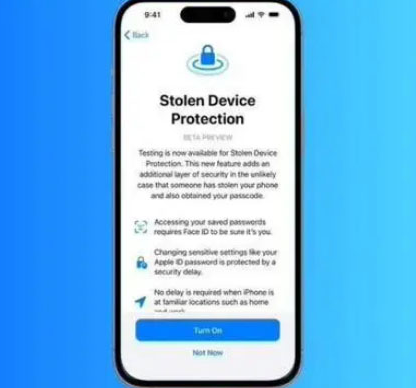 襄垣苹果授权维修店分享被盗设备保护功能开启方法 